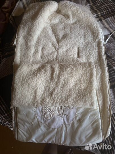 Зимний конверт в коляску