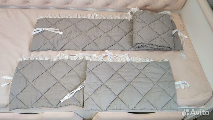 Бортики в детскую кроватку