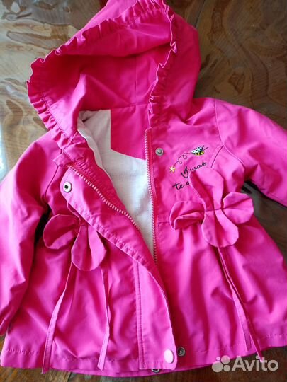 Ветровка для девочки, 80-86