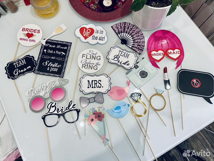 Девичник, таблички для фотосессии