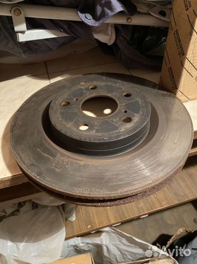 Диски тормозные передние toyota camry 70