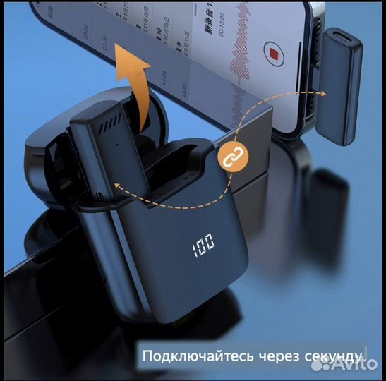 Петличный микрофон для iPhone