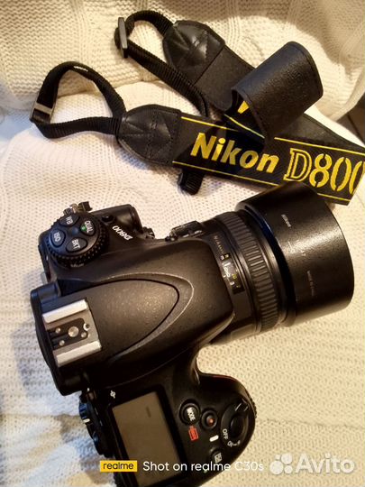 Зеркальный фотоаппарат Nikon D800