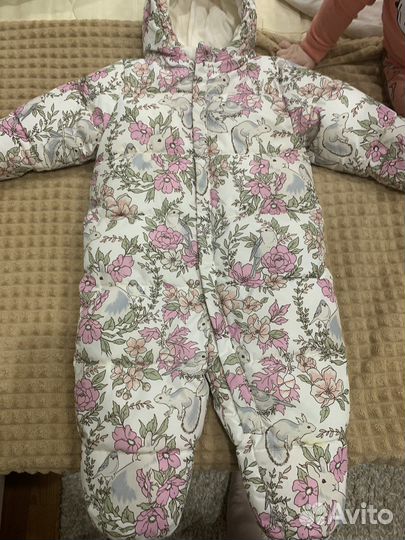 Комбинезон весна осень для девочки 80