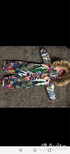 Зимний комбинезон детский