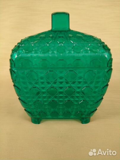 Шкатулка с крышкой, пластик