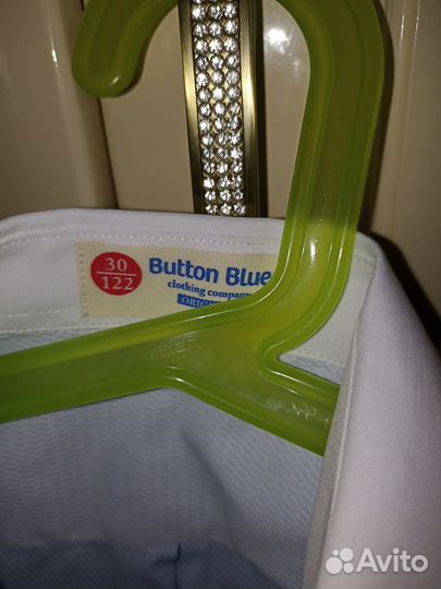 Рубашка button blue состояние новой