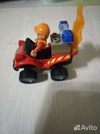Пожарная машина Lego duplo 2-5 лет
