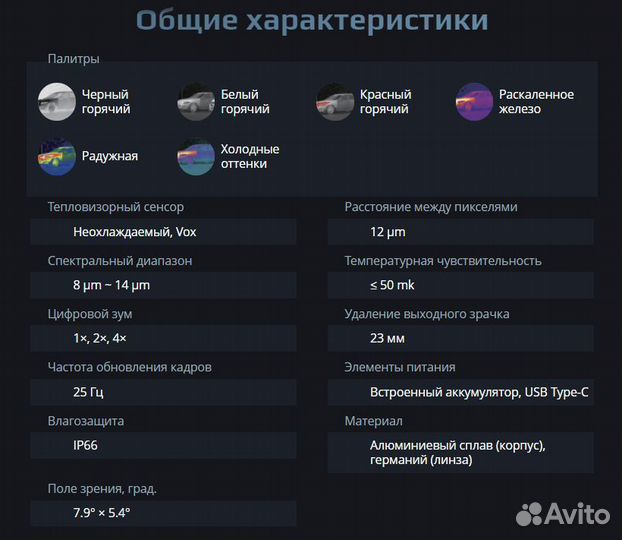 Тепловизор Аркон Arkon OVis II SM25