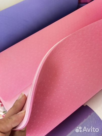 Коврик для йоги и фитнеса бу и новый