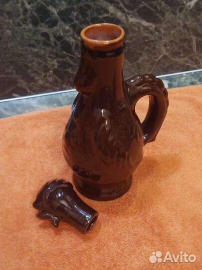 Графин штоф керамический со стопками