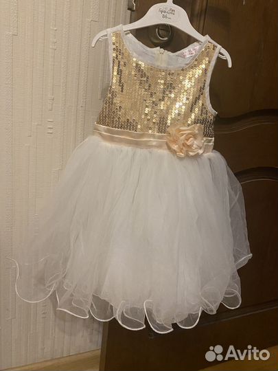 Платье для девочки 92