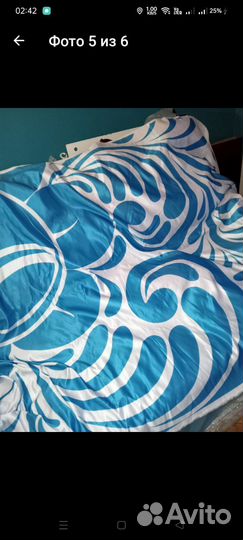 Рулонная штора+ткань