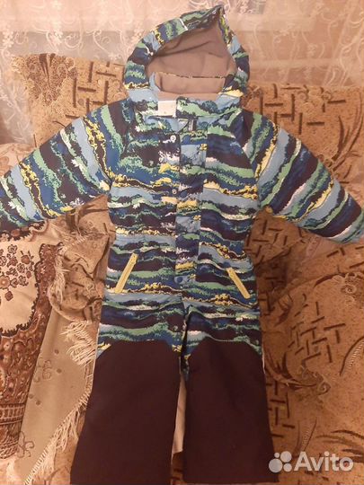 Зимний комбинезон для мальчика 98 новый