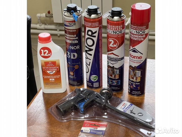 Напыляемый утеплитель. Polynor