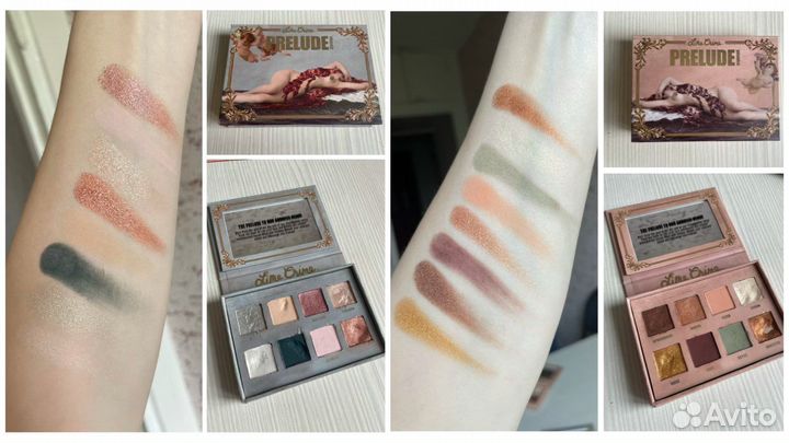 Палeтки ABH,Too faced,Lime Crime,ND,Bobbi Brown