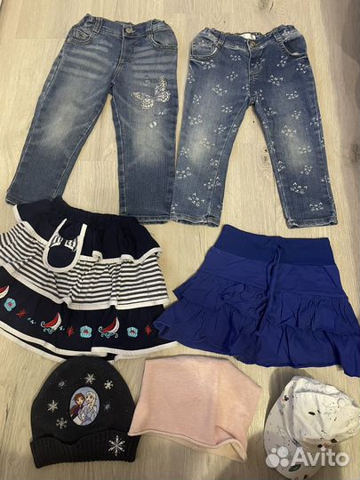 Вещи пакетом на девочку 86, 92