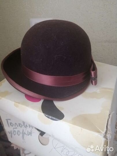 Шляпа фетровая женская