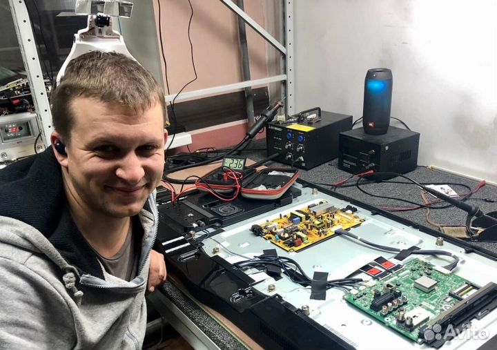 Ремонт телевизоров, компьютеров, приставок
