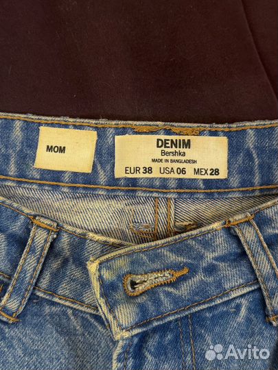 Джинсы Bershka mom