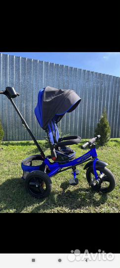 Детский велосипед с ручкой бу