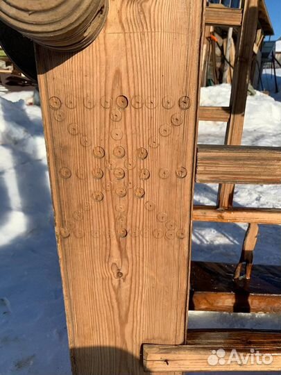 Старинный ткацкий станок