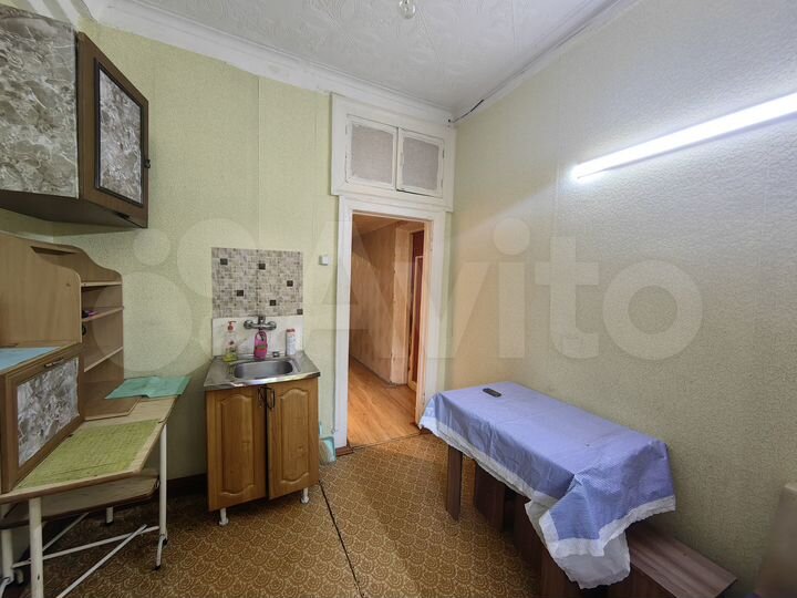 Комната 21,5 м² в 2-к., 2/2 эт.