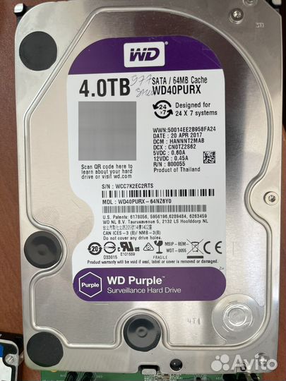 Жесткий диск 3,5’ Seagate Surveillance 4 TB