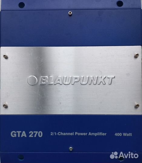 Усилитель blaupunkt 2х канальный бу