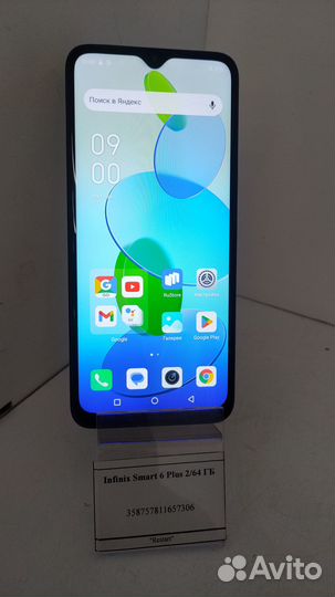 Infinix Smart 6 Plus, 2/64 ГБ