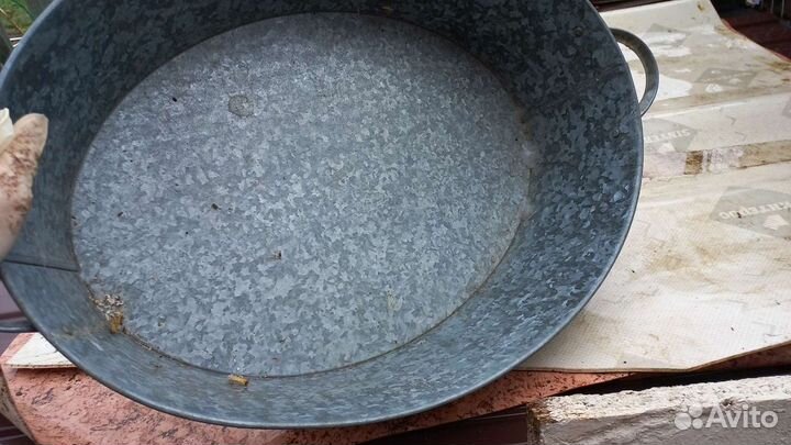 Таз оцинкованный