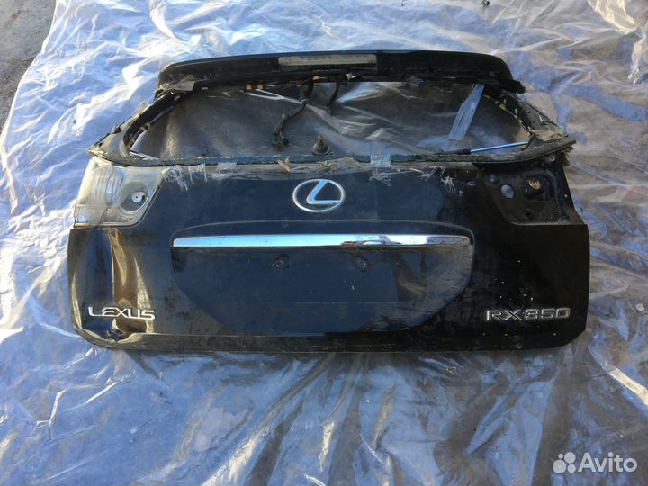 Крышка багажника лксус рх 350