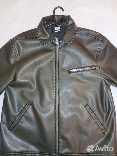 Кожаная куртка Reserved