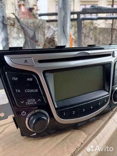 Магнитола hyundai solaris 1