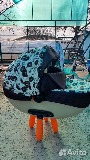 Детские коляски 2 в 1 на больших колесах