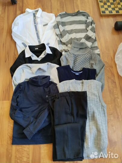 Вещи пакетом школьные 140р