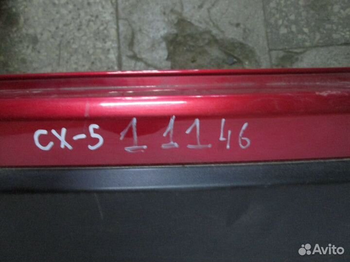 Бампер задний mazda CX 5 2012-2016 (kd4750221)