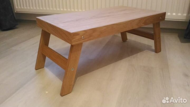 Новый столик для ноутбука массив дуба