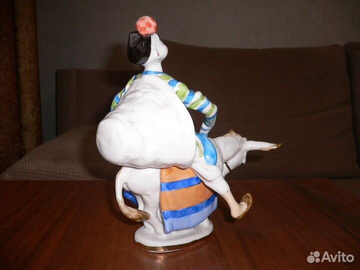 Статуэтка Узбек на осле. дфз Вербилки