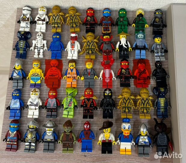 Лего фигурки разных серий