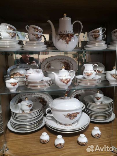 Столовый сервиз на 12 персон гдр