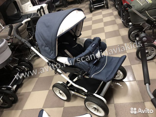 Коляска Emmaljunga City Cross Tweed Grey 2018г