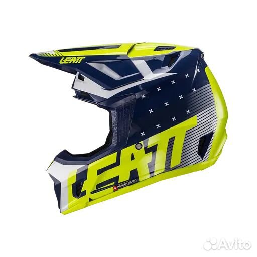 Мотошлем Leatt Moto 7.5 Helmet Kit (Blue, XS, 202