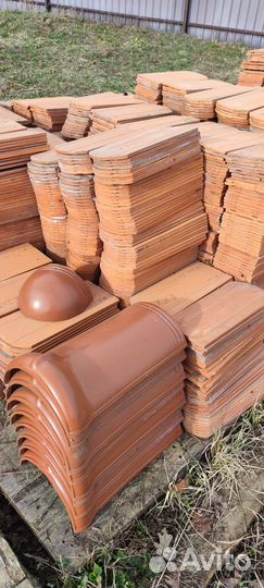 Керамическая черепица новая