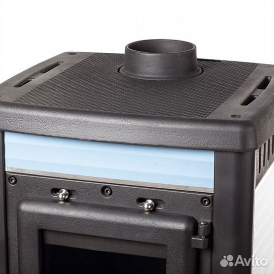 Печь-камин klemens I голубой