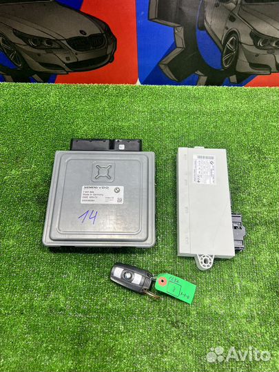 Комплект dme msv70 cas ключ bmw e60 e61