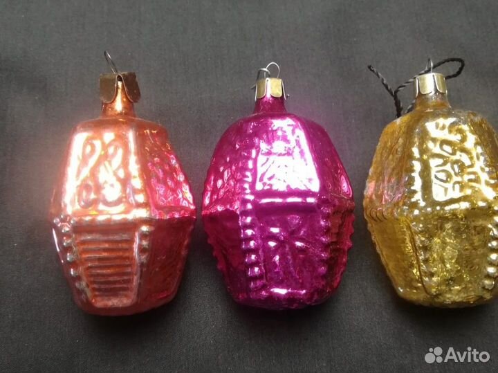 Елочные игрушки СССР одним лотом