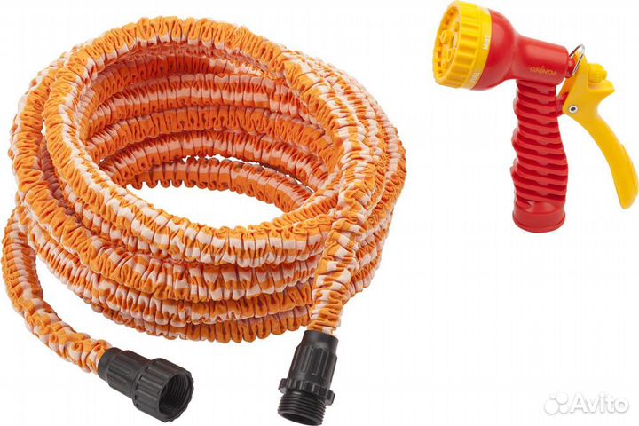 Шланг стрейч хоз супер качество прочный метал