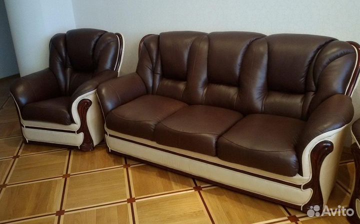 Ремонт стульев / банкеток из кожи