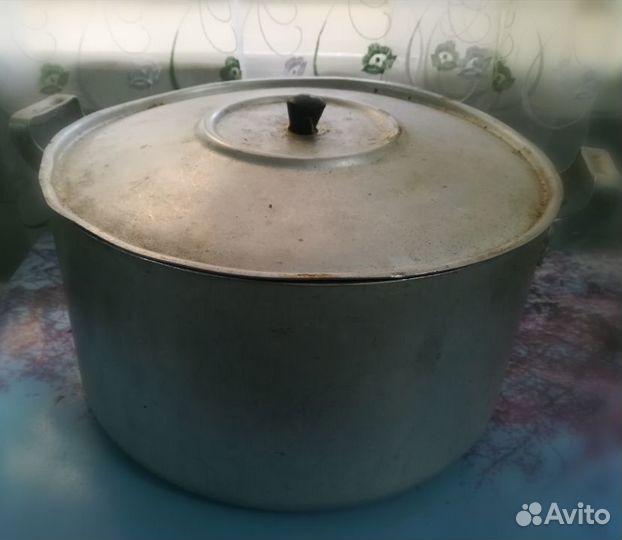 Кастрюля алюминиевая бу